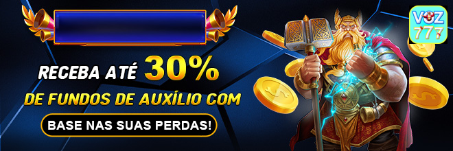 voz777 — faixa usada para reforçar confiança, com ênfase em benefício imediato, pensado para guiar o olhar para botões